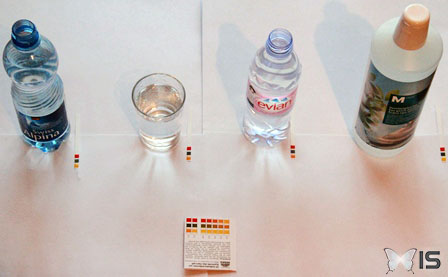Comparaison du pH de différentes boissons